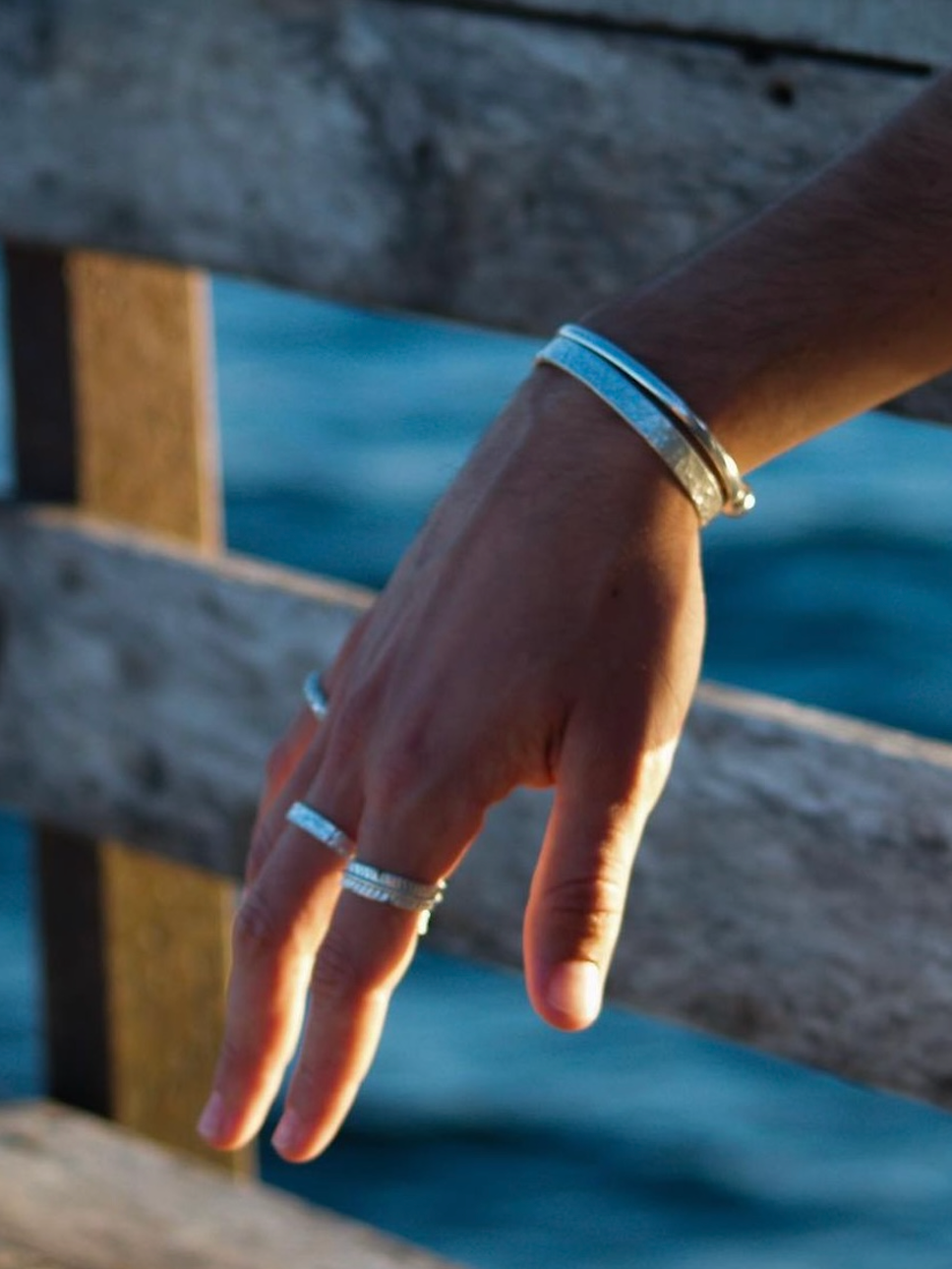 Pulsera de Plata | Two Suns - Good Hope