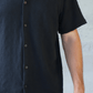 Camisa de Crochet | Negro