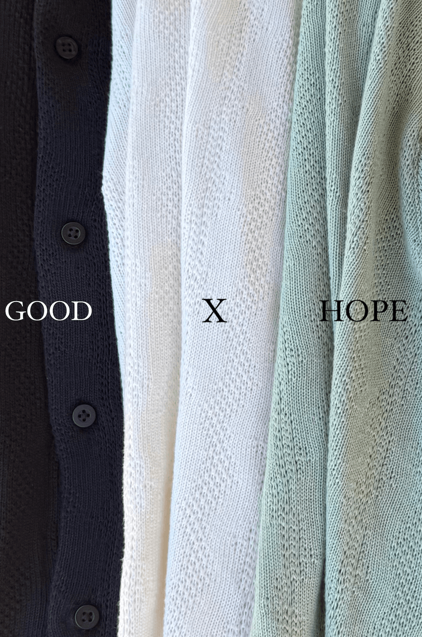 Camisas de Crochet | Logo Good X Hope