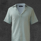 Camisa De Crochet Hombre | Verde Pastel