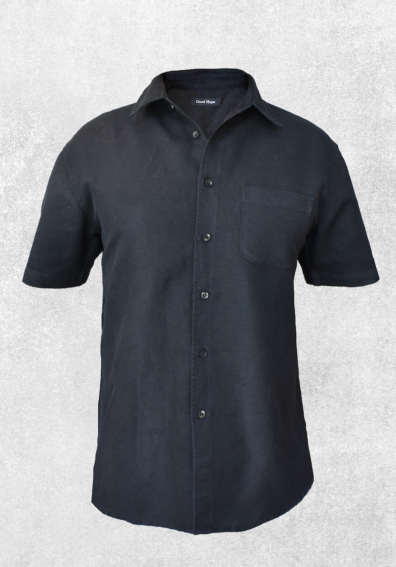 Camisa Blend Hombre | Negro