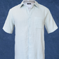 Camisa Algodón Orgánico Hombre | Celeste Agua