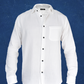 Camisa Algodón Orgánico Hombre | Blanco 00