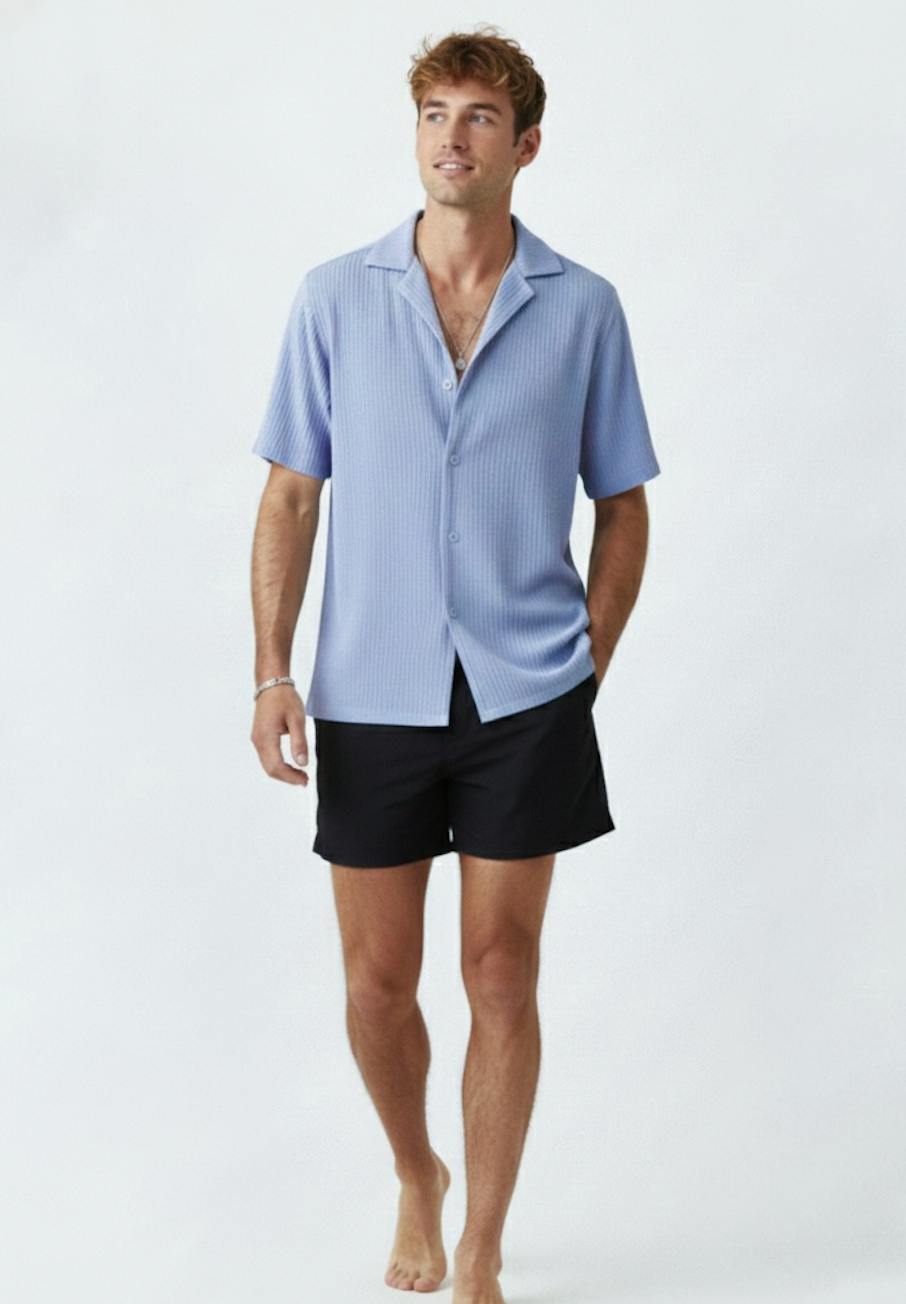 Traje de Baño Hombre | Negro grafito